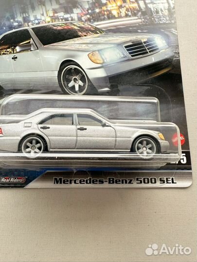 Hot wheels premium Mercedes-Benz 500 SEL