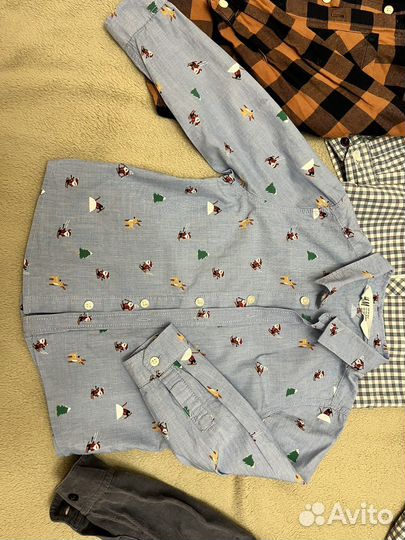 Рубашки для мальчика 6 штук 98 104