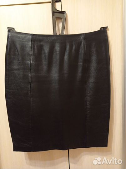 Юбка натуральная кожа, р.46-48