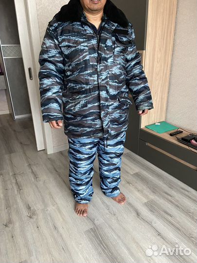 Комуфляжный костюм зимний