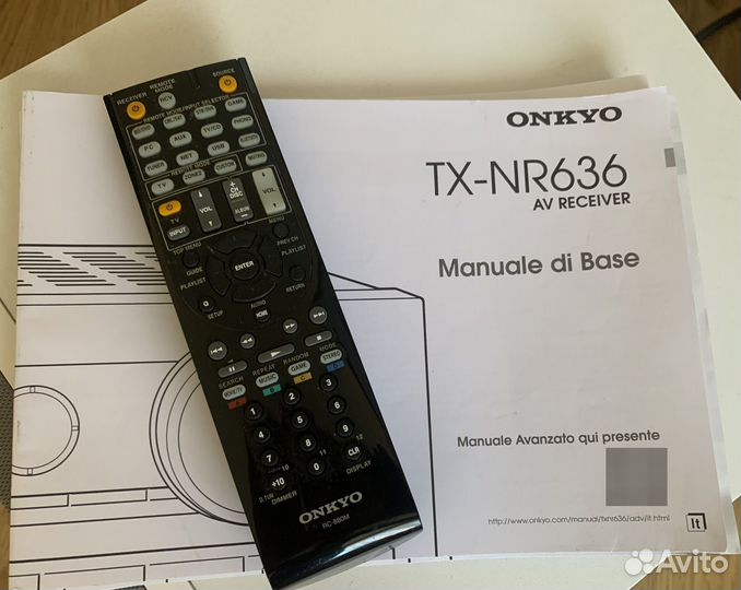 Av ресивер onkyo
