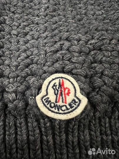 Новая женская шерстяная шапка Moncler