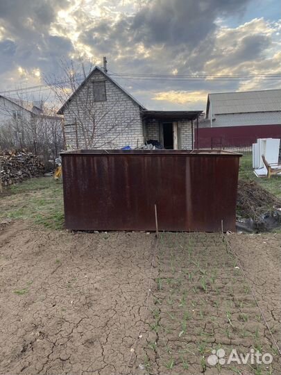 Бак для воды металлический