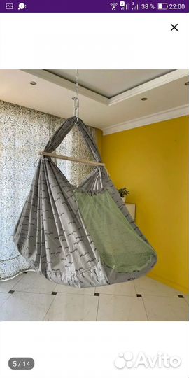 Гамак-люлька с рождения Kokon Baby