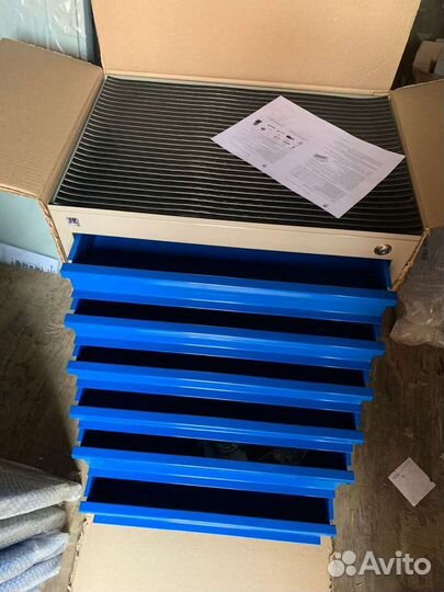 Тележка инструментальная 6 ящиков