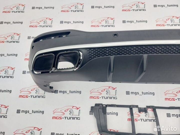 Диффузор с Black насадками 63 Chrome на GLS X167