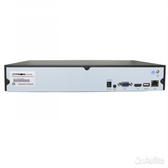 IP видеорегистратор Cyfron NV3232, 8Мп, 32 канала