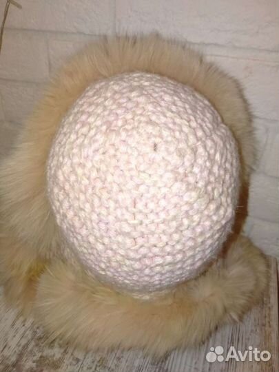 Шапка натуральный мех