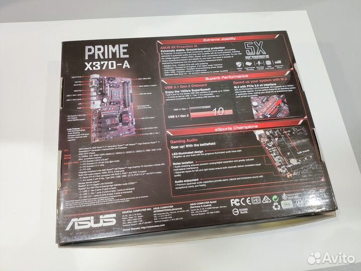 Asus prime X370-A