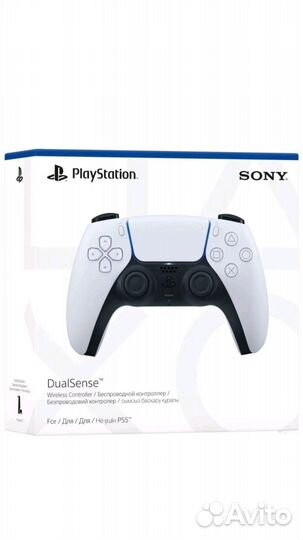 Геймпад Sony DualSense для Playstation 5 White