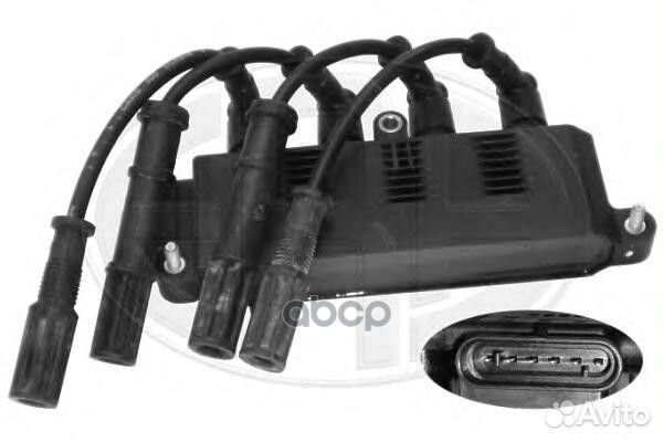 Катушка зажигания fiat 500, doblo 1,2/1,4 88009