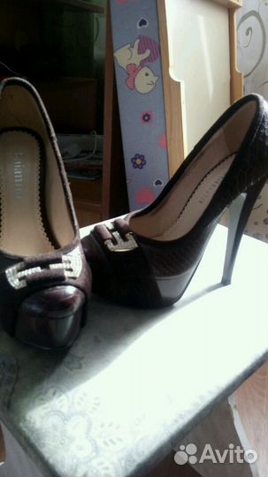 Кожанные туфли