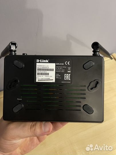 Wi-fi роутер D-Link DIR-615S