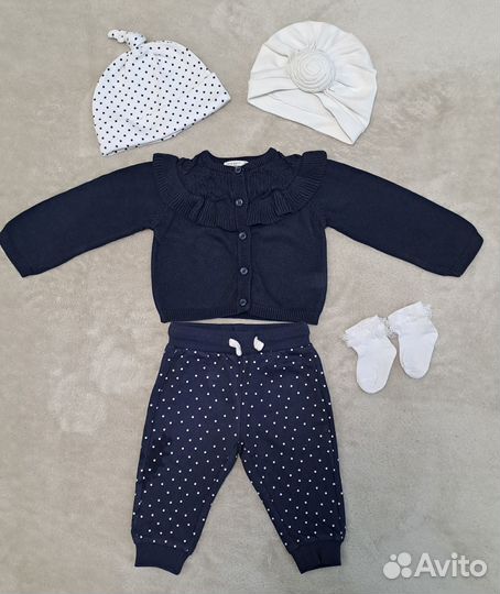 Вещи пакетом на девочку, р-р 68