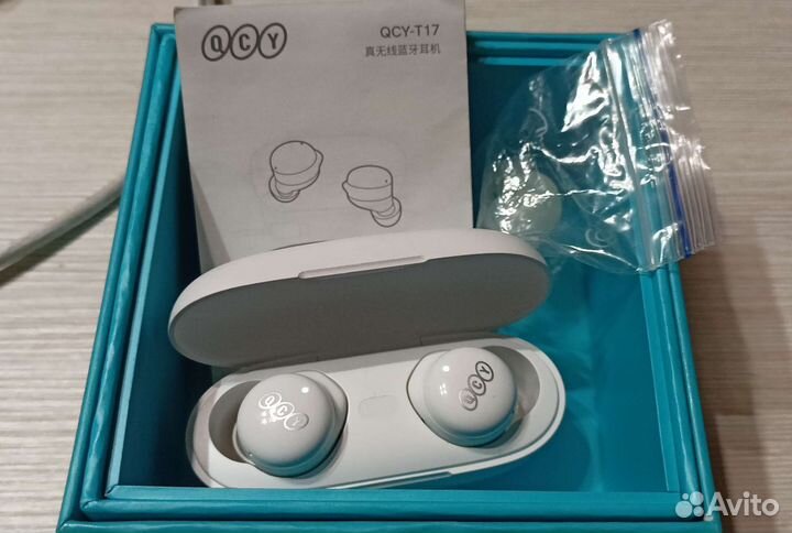 Беспроводные наушники QCY-T17
