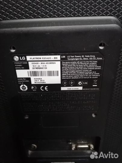 Монитор LG 24