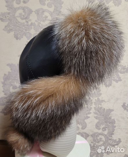 Шапка ушанка женская(мужская ), натуральный мех