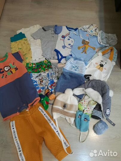 Вещи пакетом от 0+