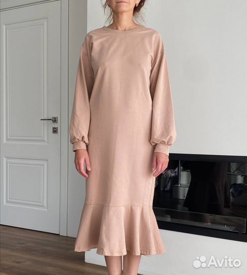 Платье трикотажное женское