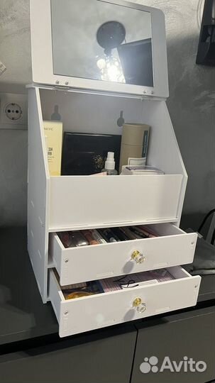 Органайзер для косметики с зеркалом