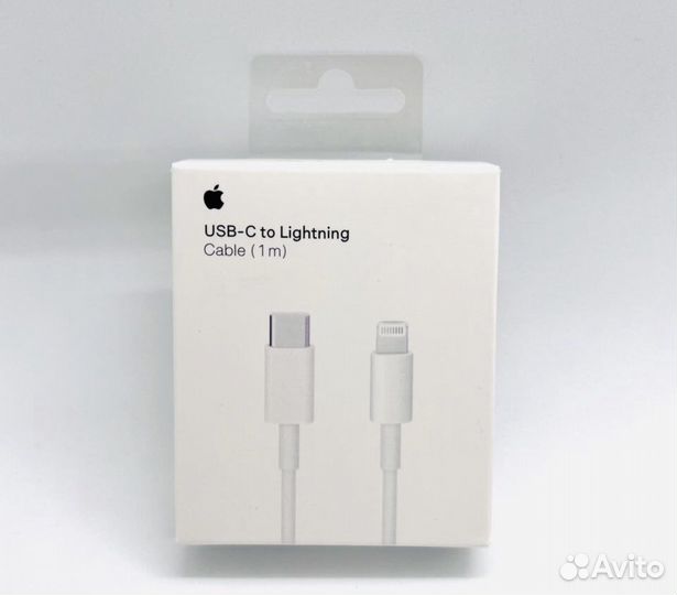 Кабель Apple lightning USB-C быстрая зарядка