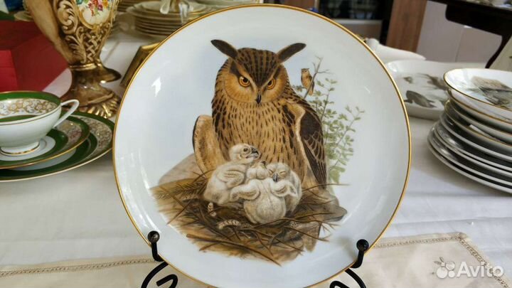 Винтаж: тарелки серия 