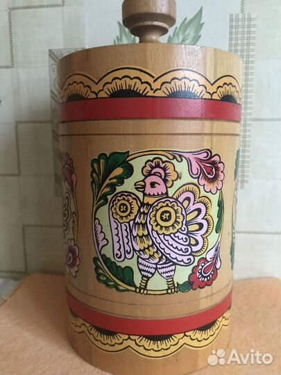 Поставок, бочонок деревянный «Глухари» СССР