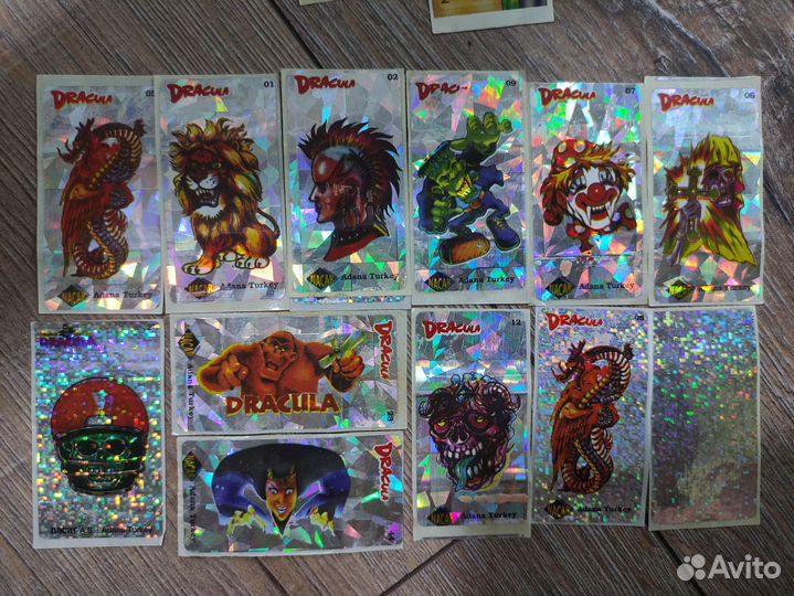 Наклейка, вкладыш, переводка 1990-х годов