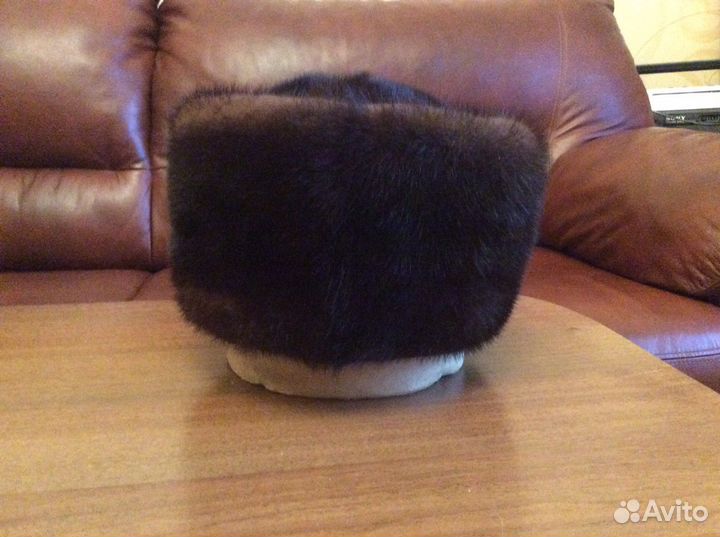 Шапка норковая женская