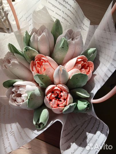 Букет из зефира