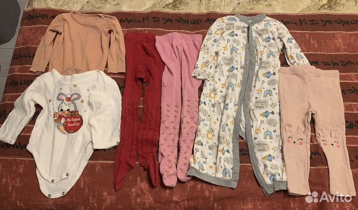 Пакет вещей для девочки 74-86