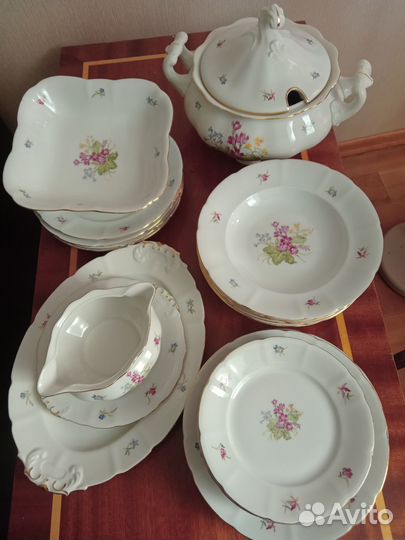 Столовый сервиз.Чехословакия,6 персон