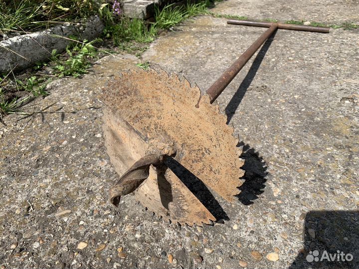 Бур садовый 150 мм (ямобур)