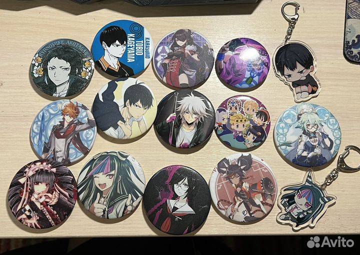 Значки аниме