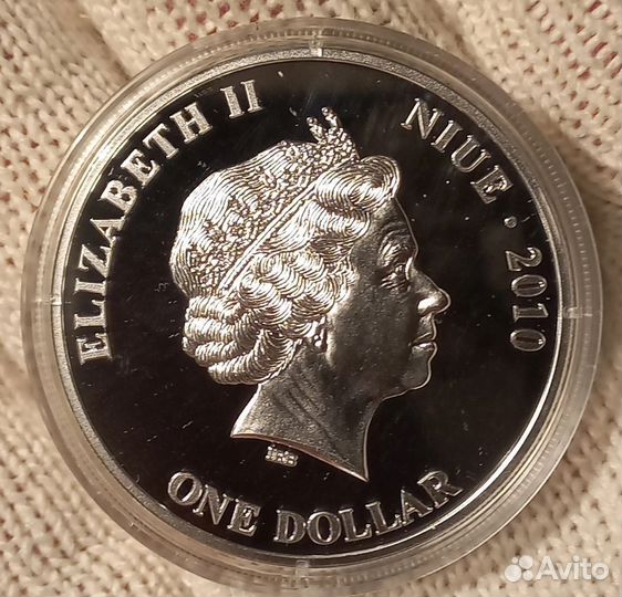 1 доллар 2010 года