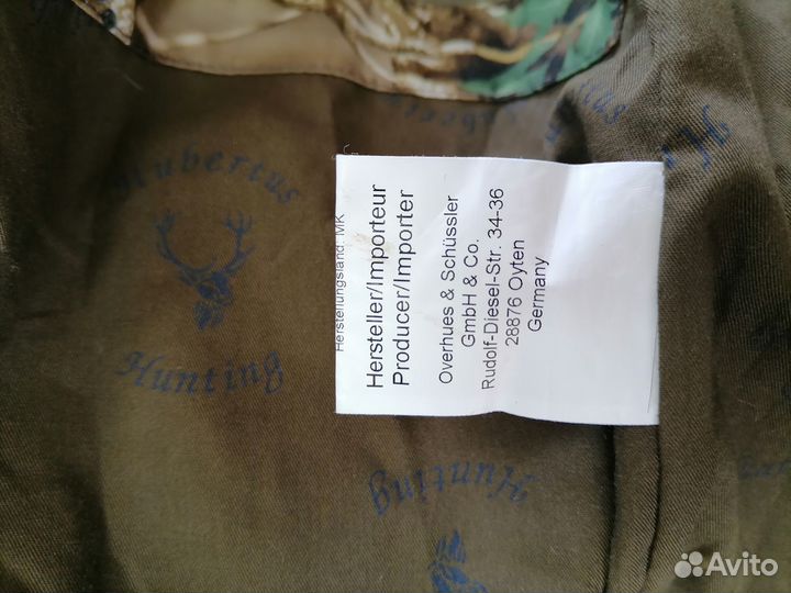 Куртка Hubertus Hunting mossy realtree