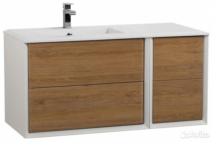 Мебель для ванной Cezares Bellagio 106-L Rovere Tabacco