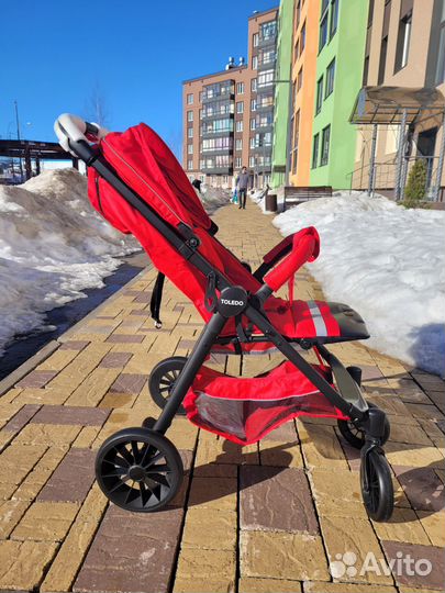Новая прогулочная коляска с большими колесами