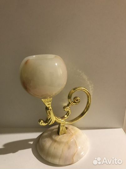 Подсвечник из оникса