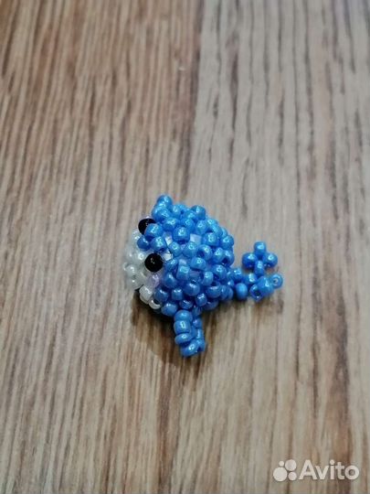 Амигуруми из бисера кит