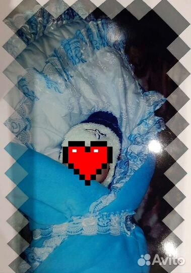 Конверт на выписку для мальчика