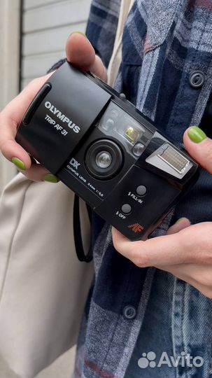 Камера Olympus trip af 31 пленка винтаж