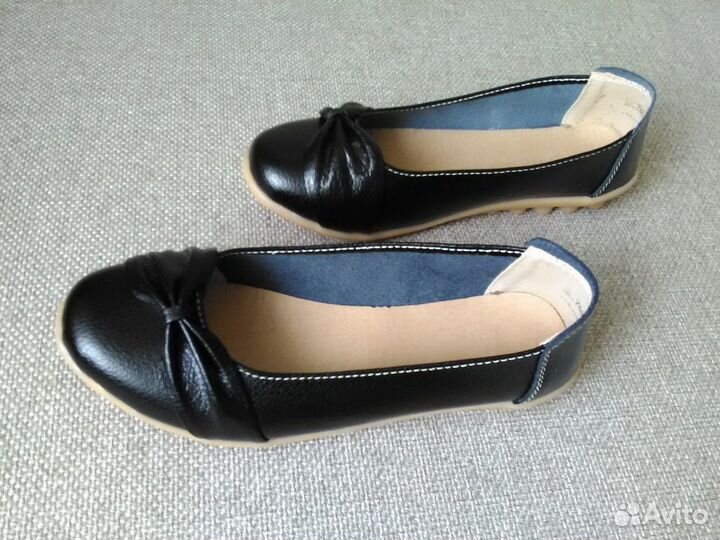 Балетки кожаные 36 размер