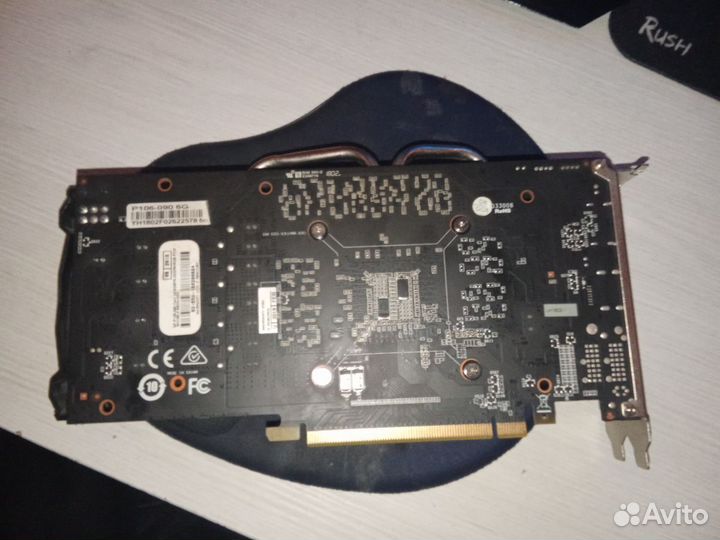 Видеокарта p106-100 6 gb (аналог 1060)