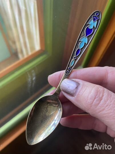 Ложки кофейные серебро винтаж