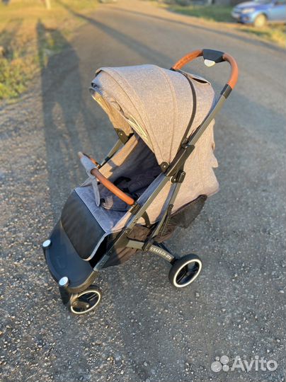 Прогулочная коляска yoya plus pro серая