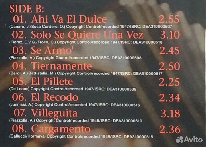 Astor Piazzolla - Tango Argentino (2015) LP