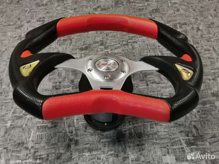 Спортивный руль на ваз