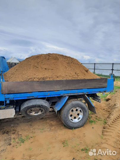 Песок щебень доставках