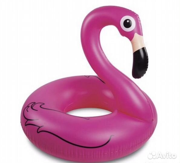 Надувной круг Фламинго новый